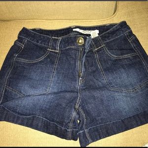 DKNY jean shorts